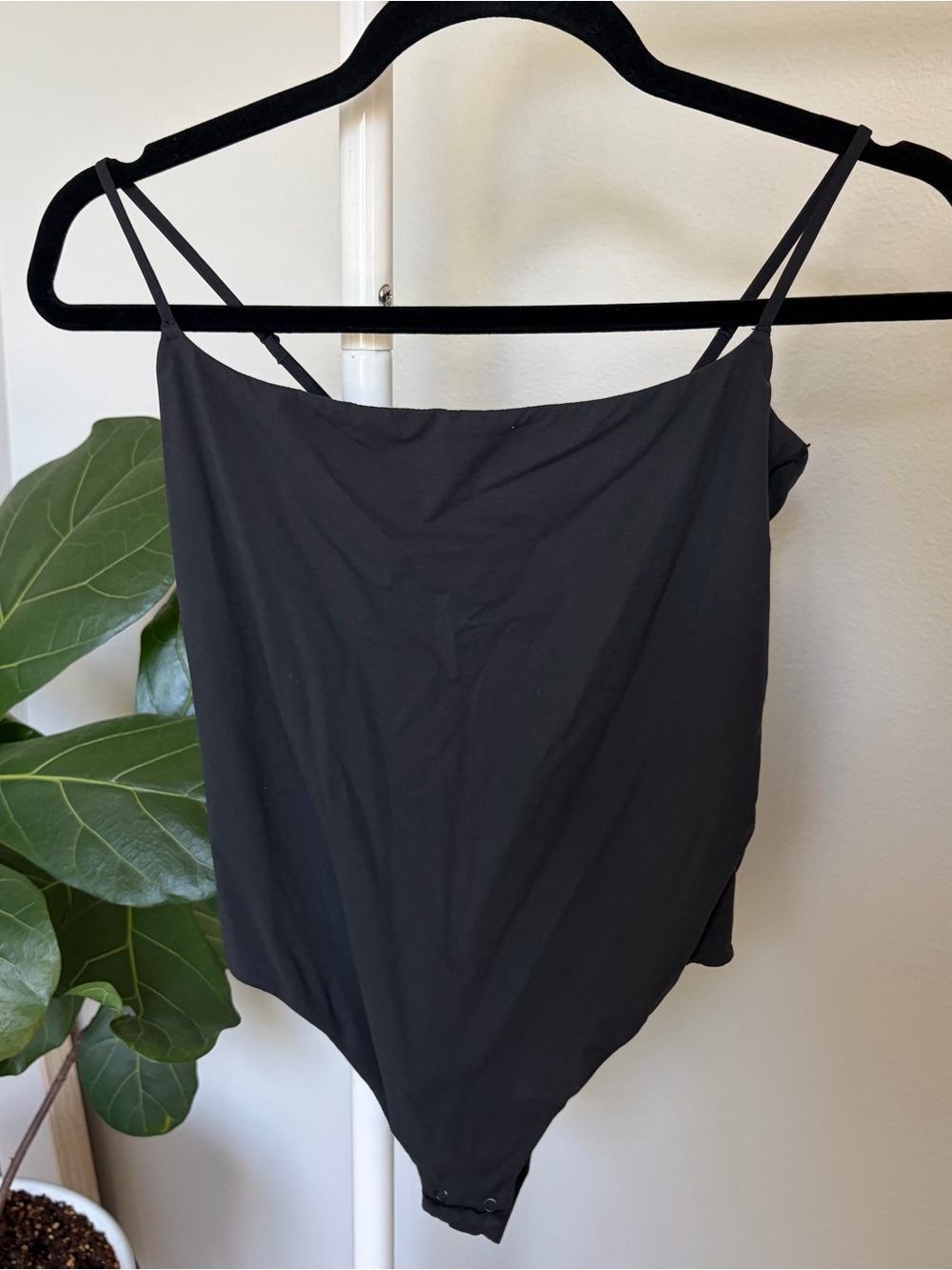 Skims Black Cami Body Suit